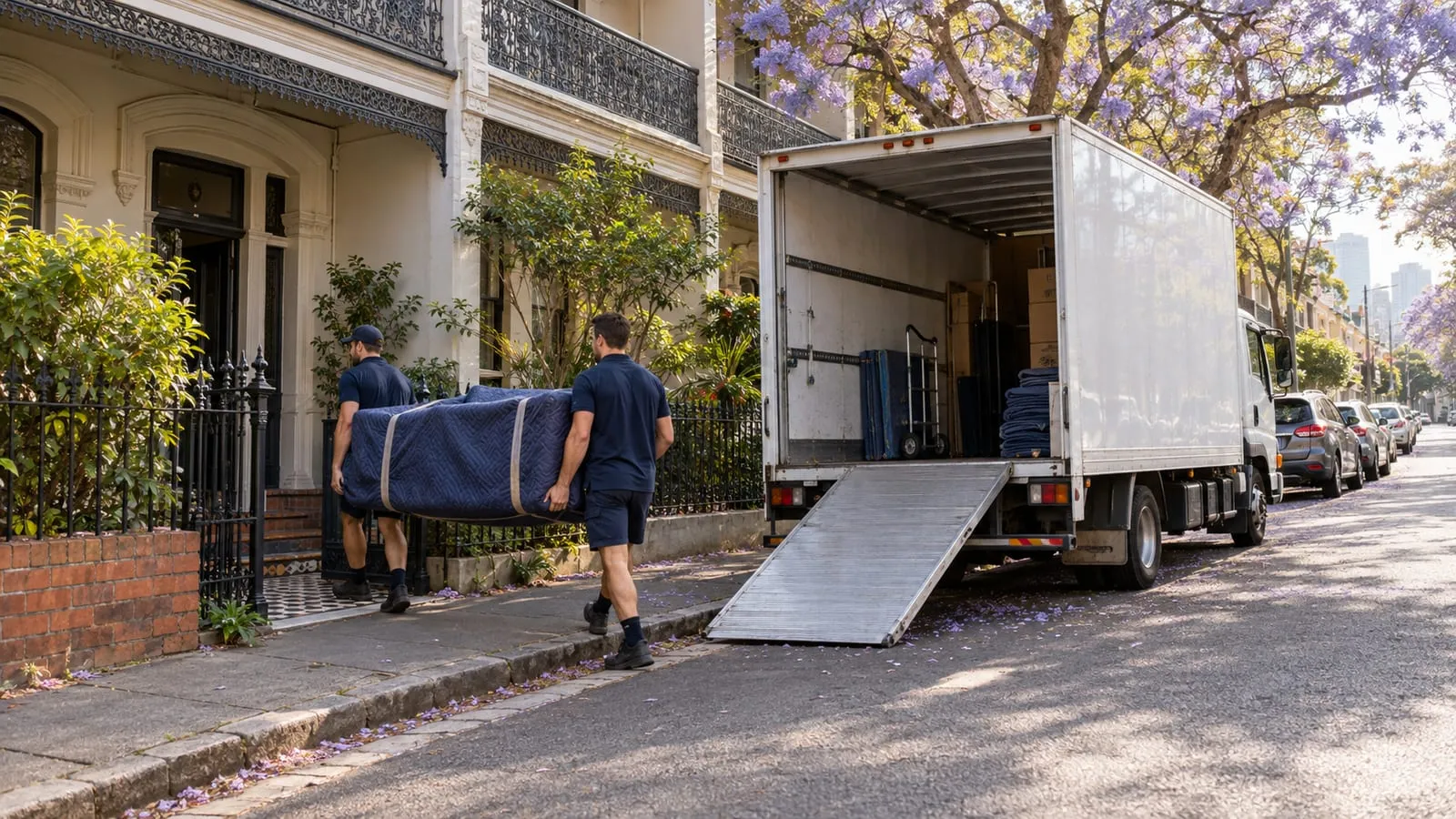 Removal truck parking guide for Sydney councils